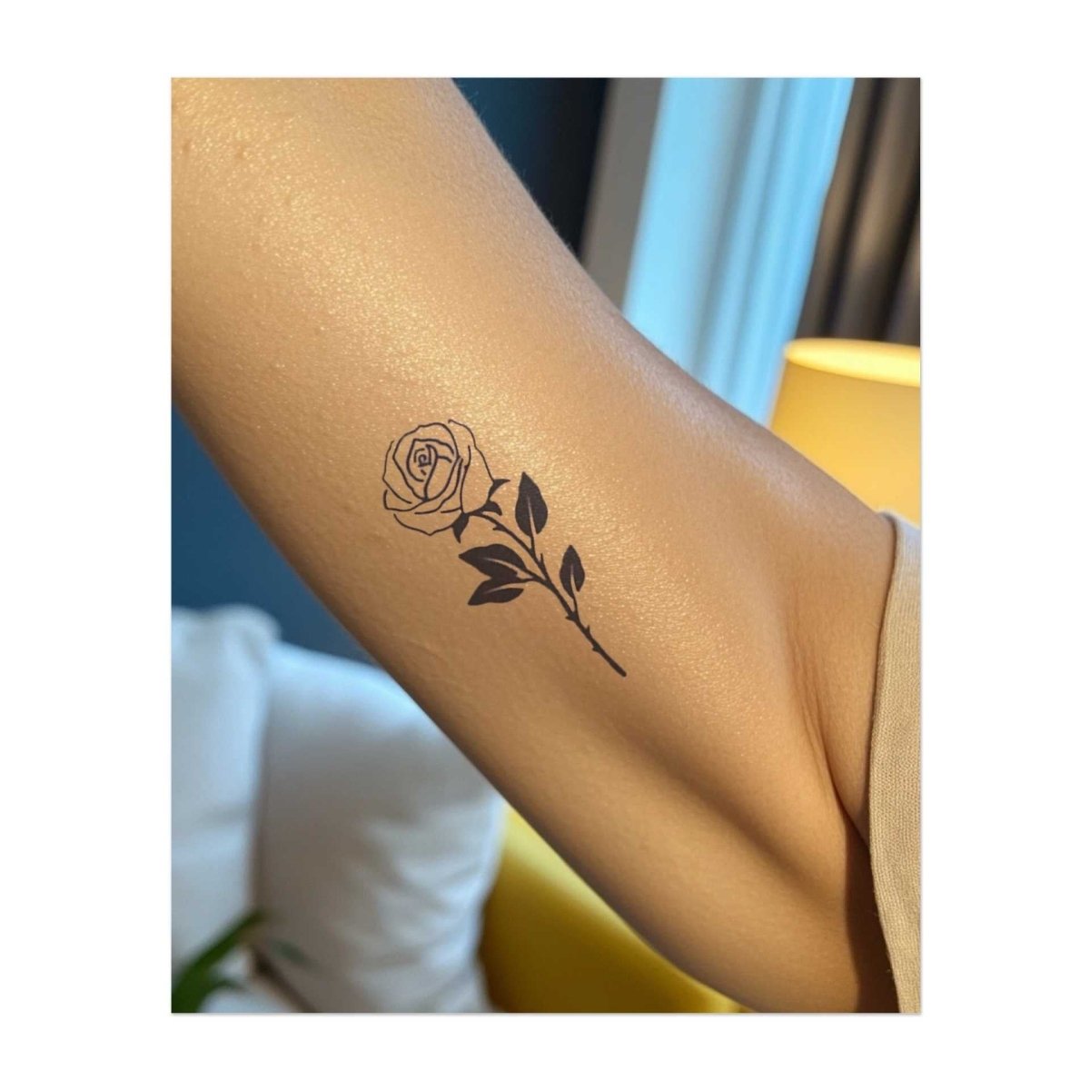 Einfache Rose INKON DE