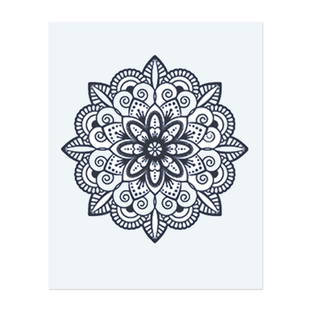 Florale Mandala INKON DE