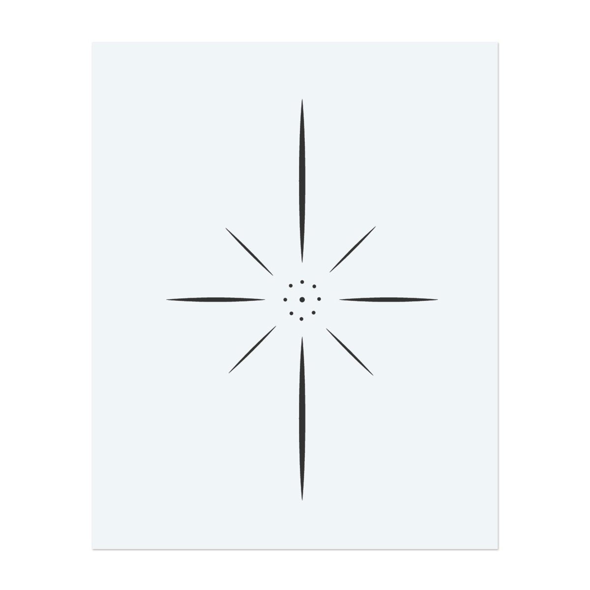 Geometrischer Sternenglanz INKON DE
