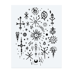 Hexensymbole INKON DE