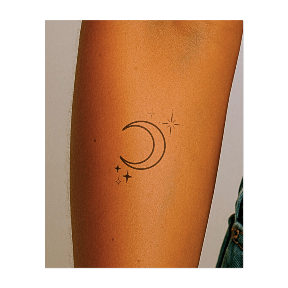 Himmlischer Mond und Sterne INKON DE