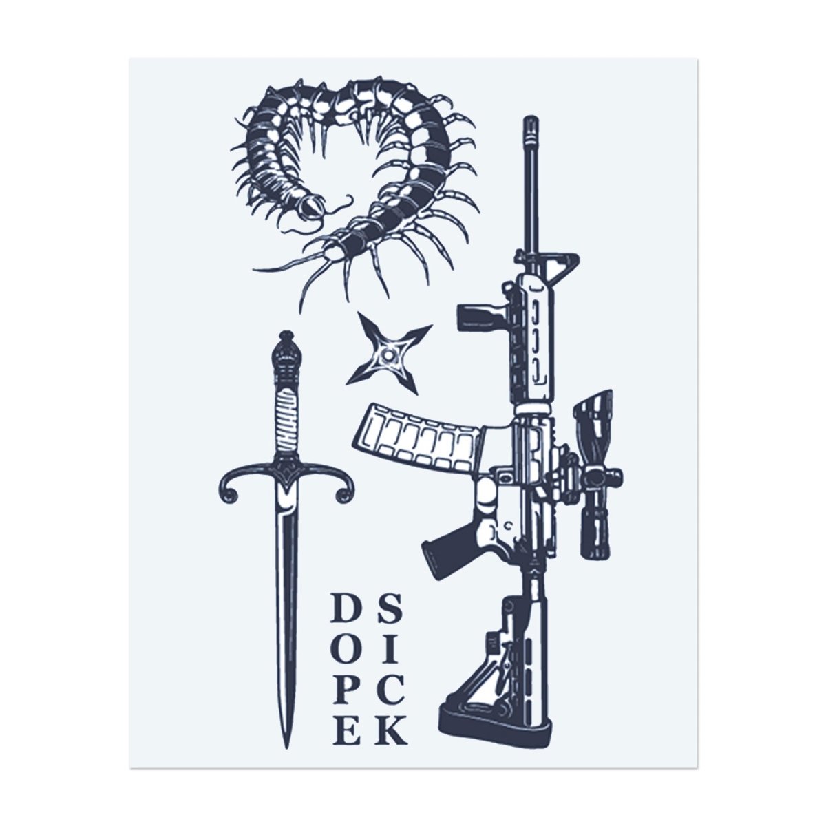 Kantige Symbole INKON DE