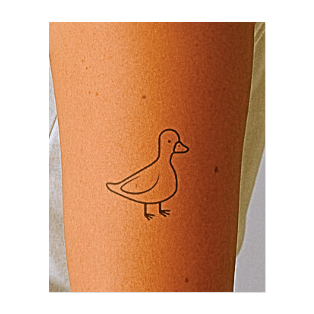 Minimal Duck Outline INKON DE