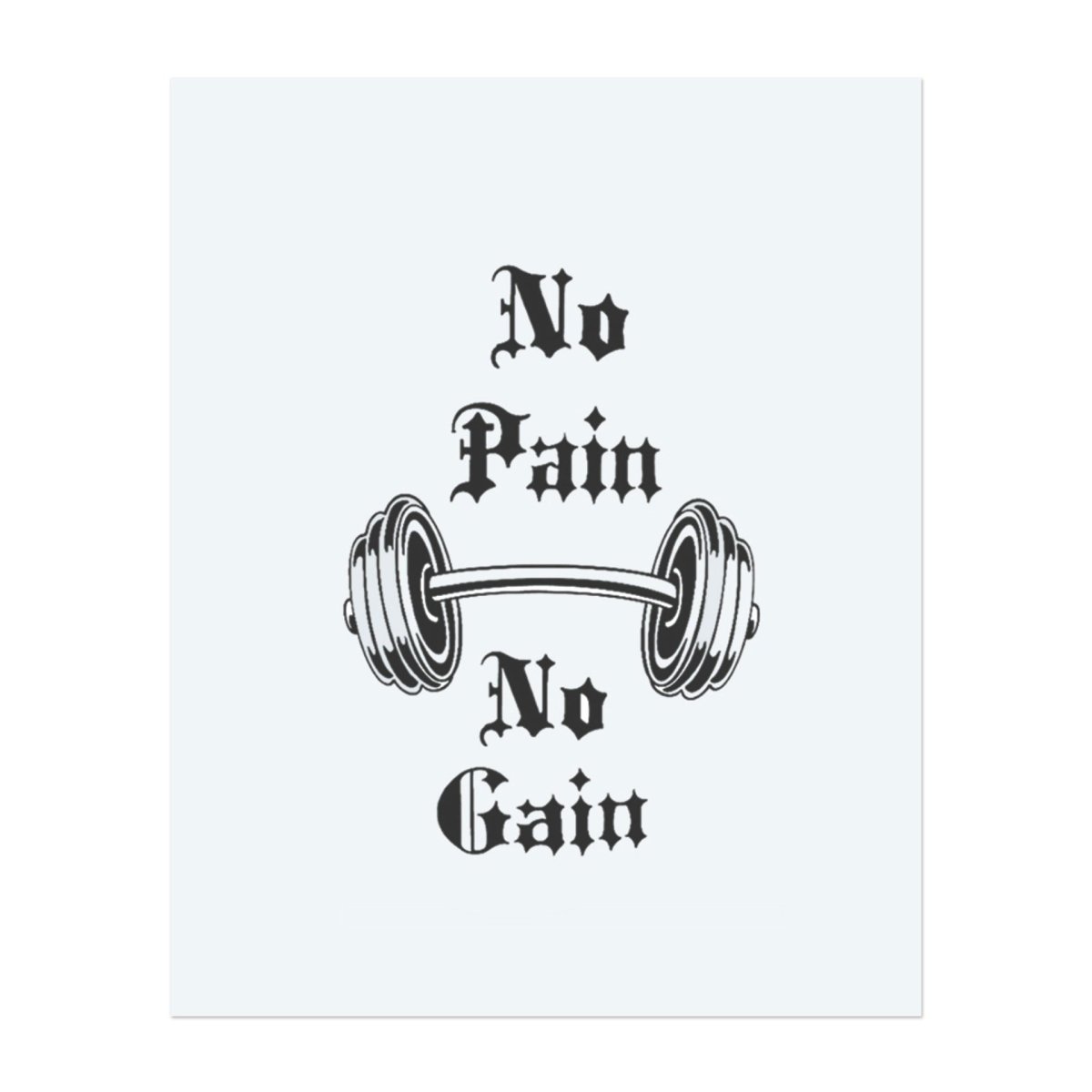 No Pain No Gain INKON DE