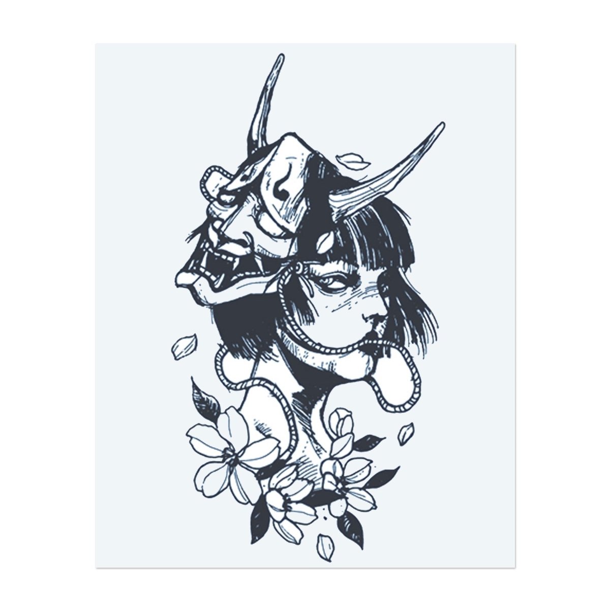 Oni - Masken Schönheit INKON DE