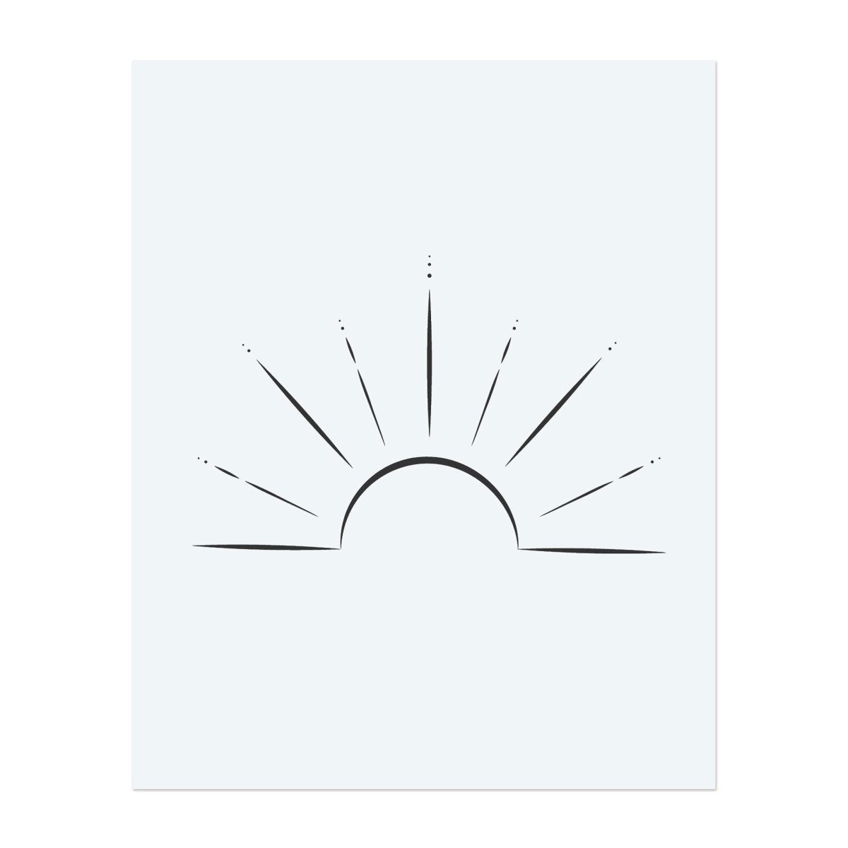 Rising Sun Linework INKON DE