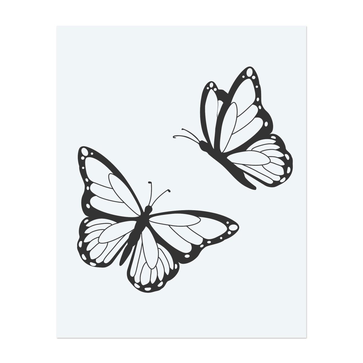 Schmetterlingsduo INKON DE