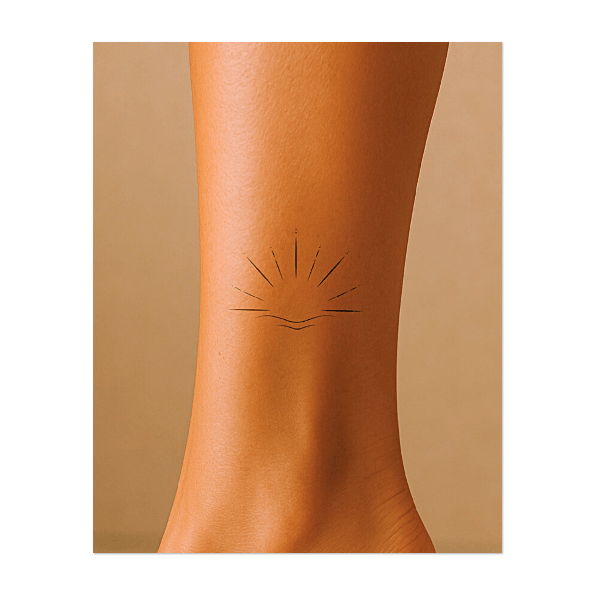Sonnenaufgang über den Wellen INKON DE